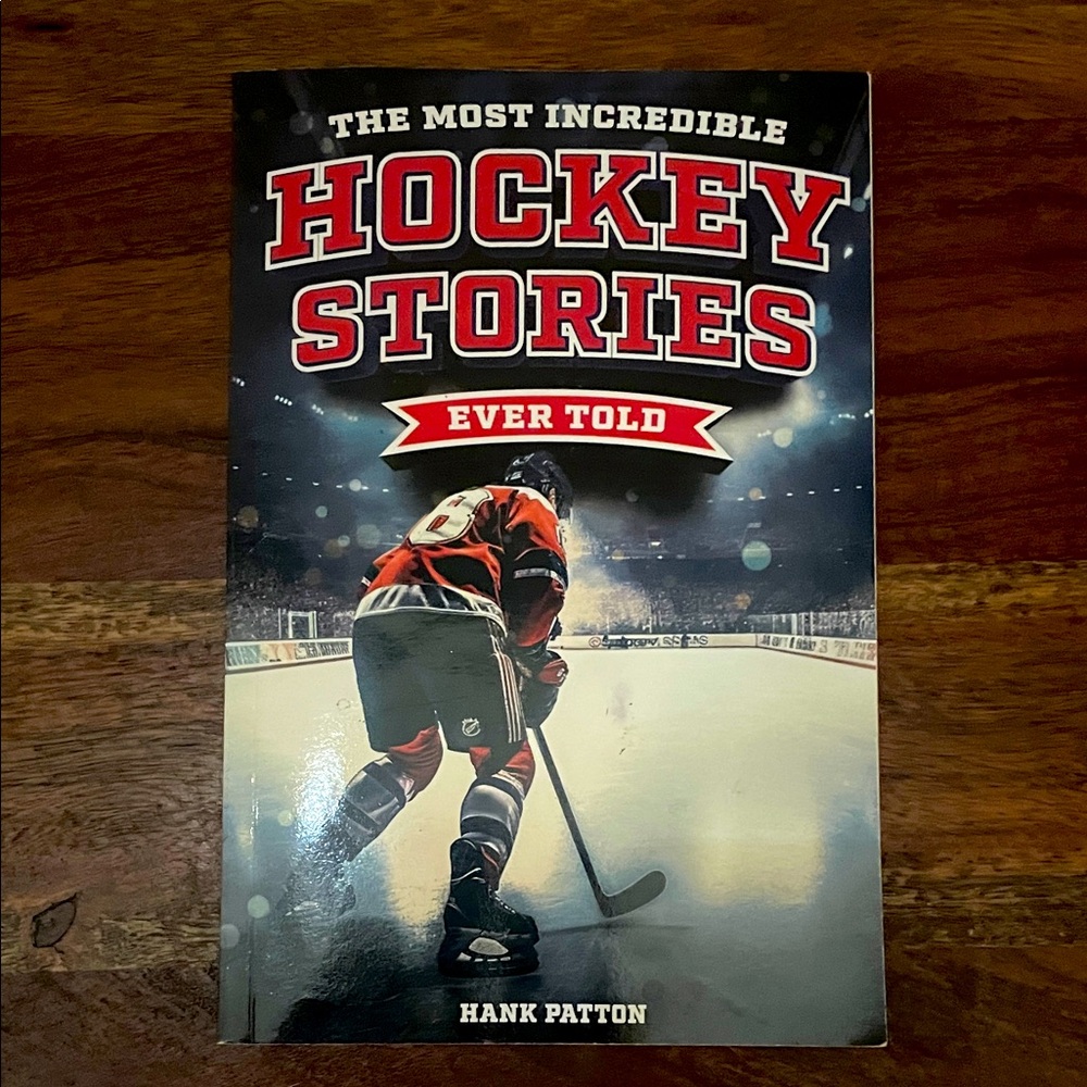 Hank Patton Hockey Stories Book NHL History Gift for Hockey Fan